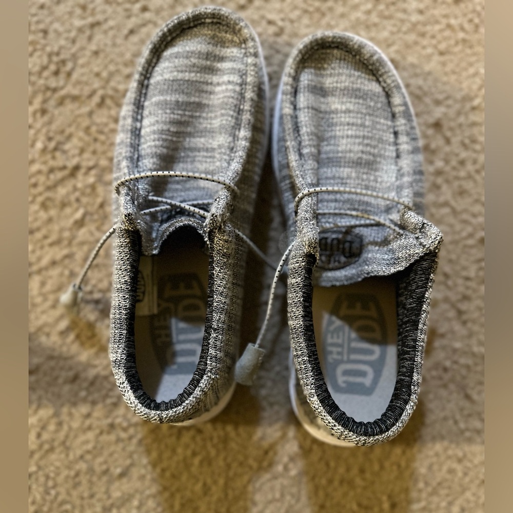Hey Dude Wally Stretch Granite (M size 8/ W size 10)
